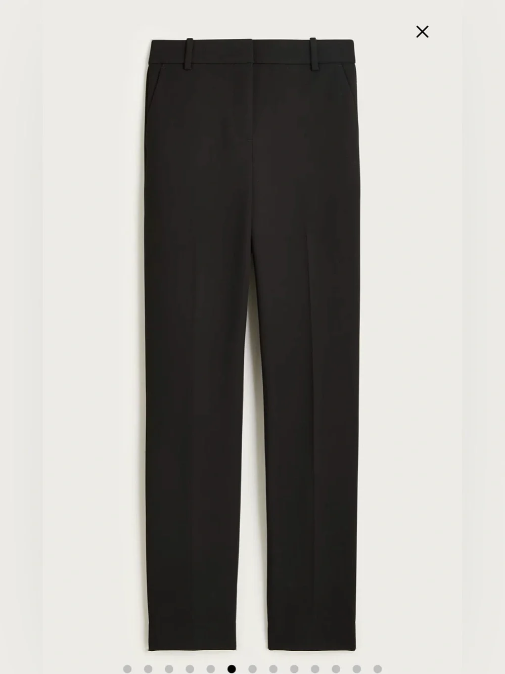 J.Crew Cameron Pant Black Size 8 NWT Four Season Stretch